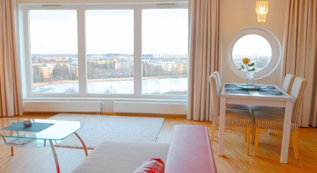 Апартаменты c 1 комнатой с видом на реку Wilde Guest Apartment Tigutorn