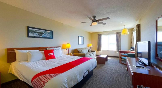 Номер Standard с балконом и с видом на залив Siletz Bay Beachfront Hotel by OYO Lincoln City