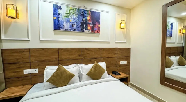 Номер Deluxe Hotel Nirvana Bliss, Behind Parmarth Niketan