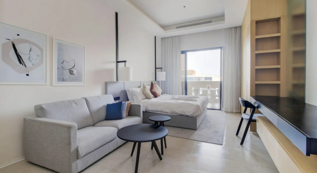 Студия Luxe Getaways Royal Amwaj Palm Jumeirah Resort Apartment Holiday Home