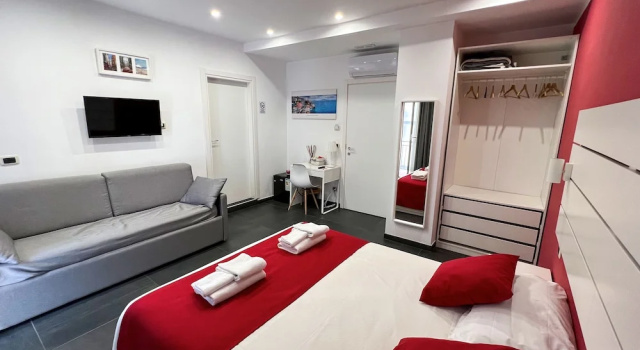 Standard Doppel Zimmer mit Balkon Soave Rooms