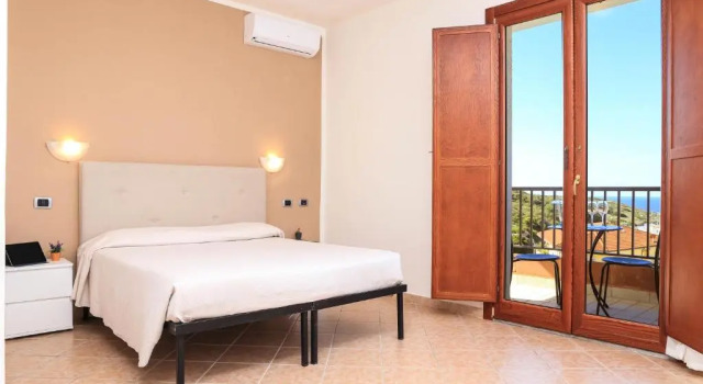 Двухместный номер Superior с видом на море Hotel Villa Piras