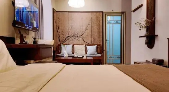 Семейный люкс с 2 комнатами Xiangshan Tea Wellness Homestay