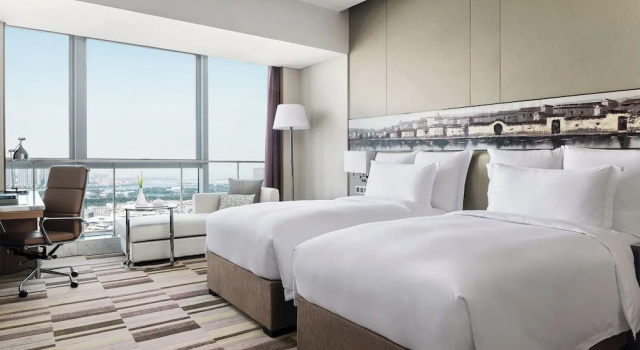 Двухместный номер Executive Langham Place Xiamen