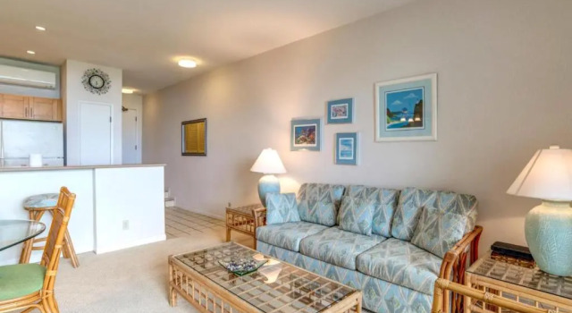 K B M Resorts- NAP-B43 Ocean-front 1Bd villa, gourmet kitchen, AC, whale-watching, Забронировать Отель Капалуа Лахайна