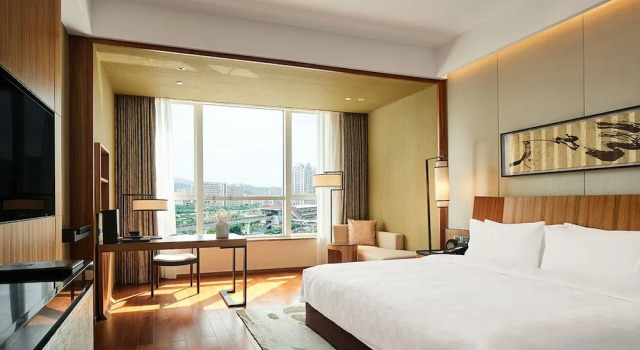 Двухместный клубный номер Premium HUALUXE Ningbo Harbor City