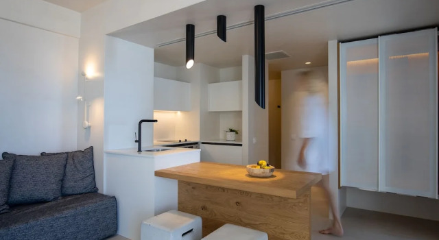 Номер Deluxe Akrogiali Beach Hotel Apartments