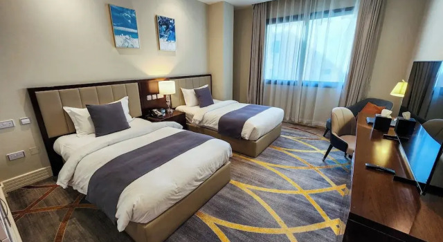 Deluxe Double room sherao hotel فندق شراعوه