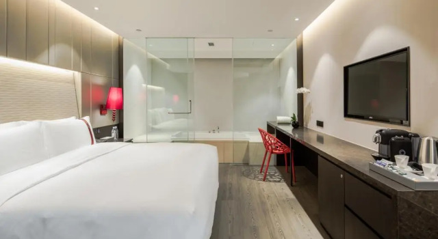 Номер Superior Rhombus Park Aura Chengdu Hotel