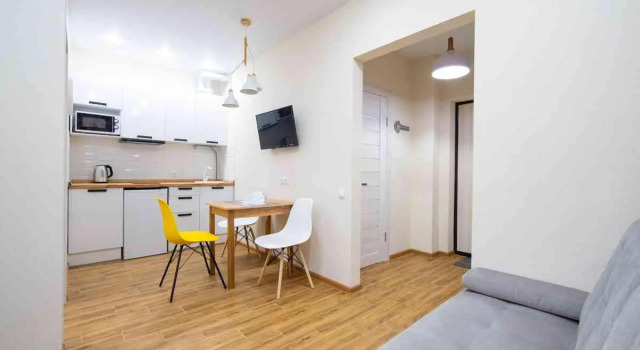Четырёхместные апартаменты c 1 комнатой с балконом Апартаменты More