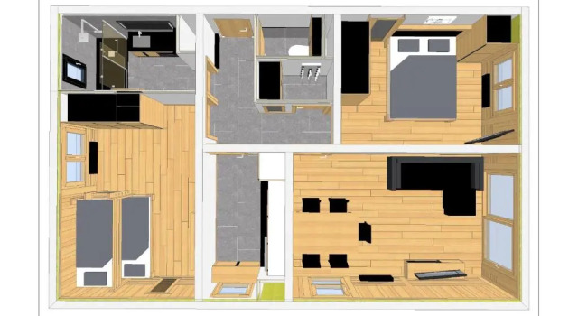 Appartement familial au pied de la télécabine 4*, Забронировать Апартаменты/квартира Отели Сен-Жерве-Ле-Бэн с парковкой, рядом с Гондольный подъемник Сен-Жерве-Бетте, Парковка
