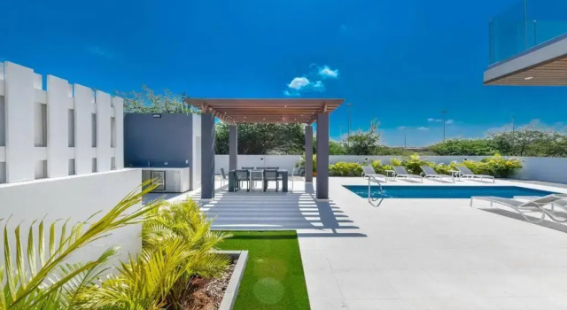 Вилла New 5BR 3BA Villa Biba Dushi 3-min EAGLE BEACH