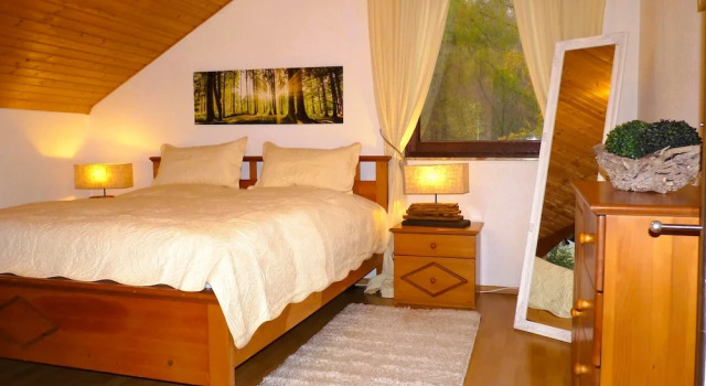 Ferienwohnung im Wald mit Kamin, Забронировать Апартаменты/квартира Отели Бад-Гарцбург с парковкой, Парковка