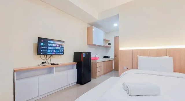 New Furnished with City View Studio Apartment @ B Residence, Rezervovat Apartmán Legok West Java