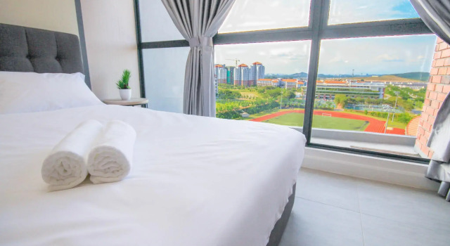Люкс с 3 комнатами Bell Suites @ Sepang by Moka