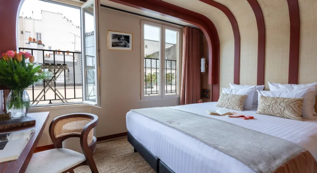 Двухместный номер с балконом Hotel Sacha