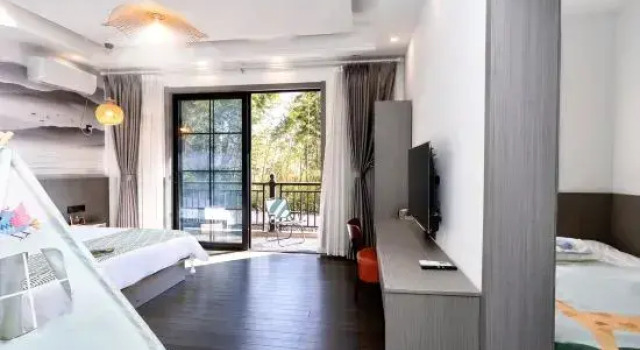 Люкс Lanyuan Village·Mountain View Leisure Resort Villa Meisu (Zhejiang Grand Canyon Branch)