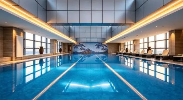 Номер Deluxe с видом на город Sheraton Shanghai Waigaoqiao Hotel