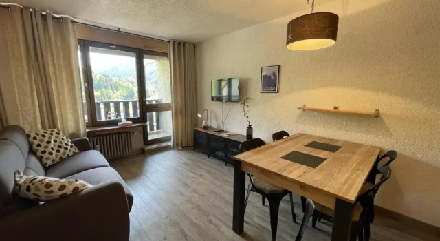 Ours Blanc 11 - Studio 4 pers belle vue montagnes et pistes
