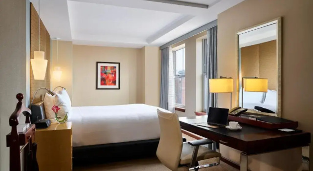 Двухместный номер Deluxe Battery Wharf Hotel, Boston Waterfront