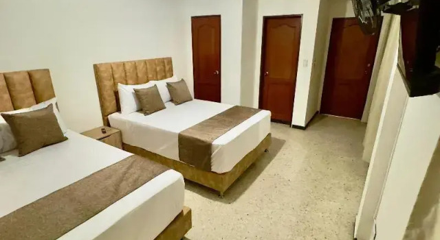 Двухместный номер Deluxe c 1 комнатой Hotel Pereira Central