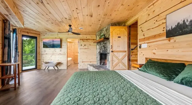 Люкс 180 Views Sleeps 7 Private Hot Tub Full Kitchen