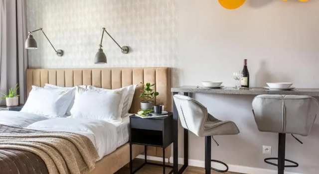 Студия с балконом Rajska 3 by Fragola Apartments