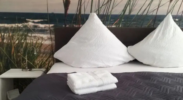 Коттедж с балконом Holiday Apartment Weserweitblick