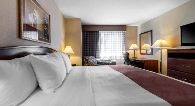 Quality Inn Burlington, Boek Hotel Hotels in Burlington met ontbijt, Ontbijt