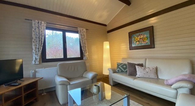 Blockhauser auf Reiterhof in Eschede, Réserver Maison de vacances Villas à Eversen, Villa