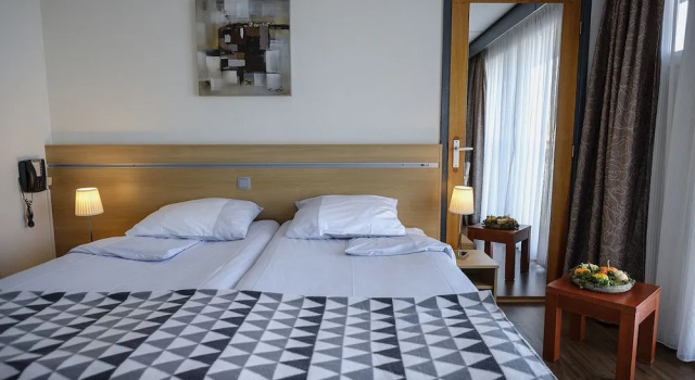Standard simple chambre Vue sur le canal Eemshotel