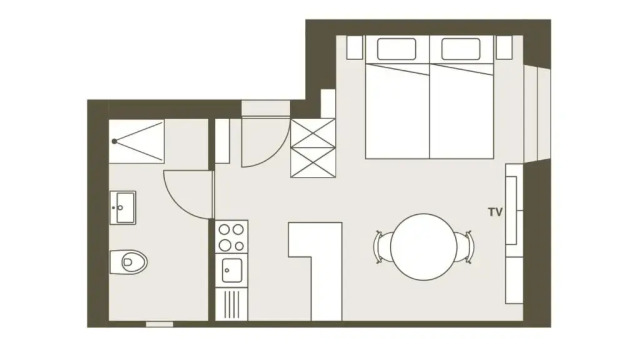 Номер Deluxe River Residence