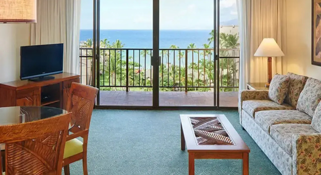 Номер Standard c 1 комнатой с видом на океан AEI at Kaanapali Shores