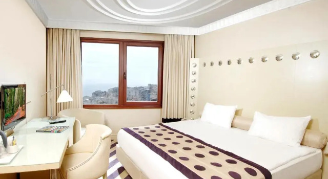 Двухместный номер с видом на море Taxim Hill Hotel