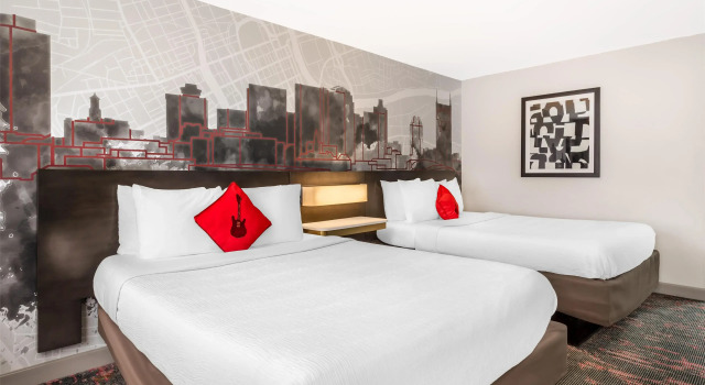 Четырёхместный номер Standard Best Western Downtown PLUS Music Row