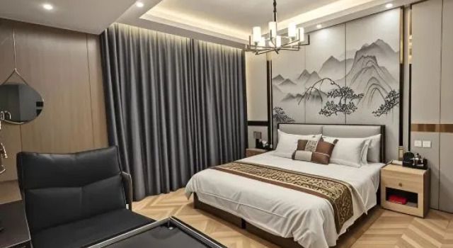 Люкс Comfort Qifeng Guli Light Luxury Homestay (Kaifeng Qingming Shanghe Garden Gulou Square Branch)