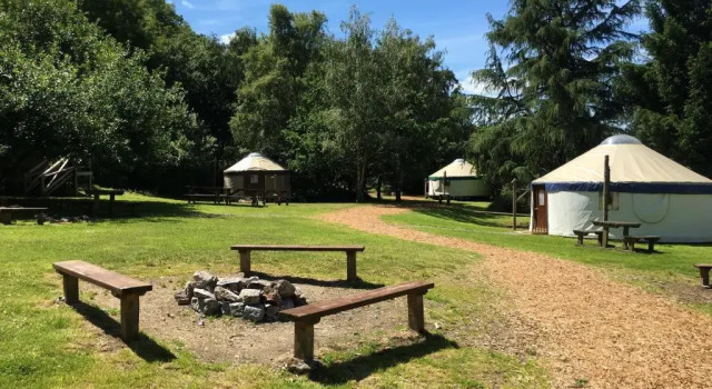 Yurtcamp Devon, Réserver Camping Bickington Devon