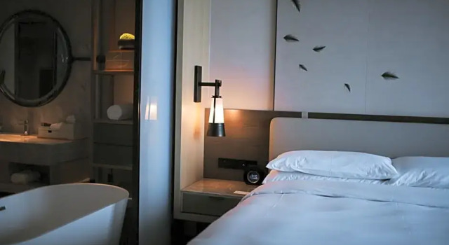 Deluxe Double room with city view Liyang Marriott Hotel