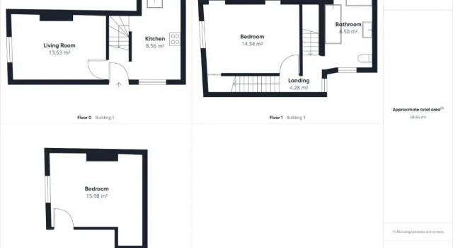 Коттедж Host Stay 2 College Square