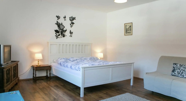 Pleasant Apartment with Sauna, Terrace,Garden,Darts, Parking