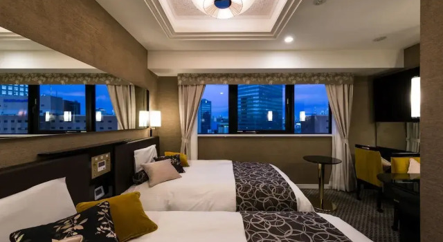 Двухместный номер Deluxe APA Hotel Iidabashi Ekimae