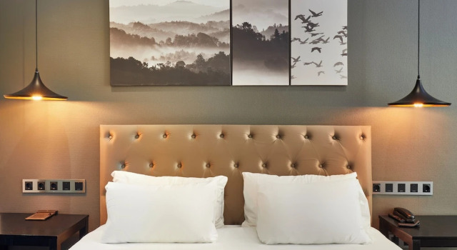 Двухместный номер Superior с балконом Hotel Cortes Rambla