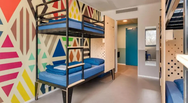 Четырёхместный номер Standard Stayokay Hostel Maastricht