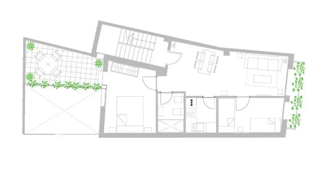 Апартаменты с 2 комнатами The Zentral Suites & Apartments
