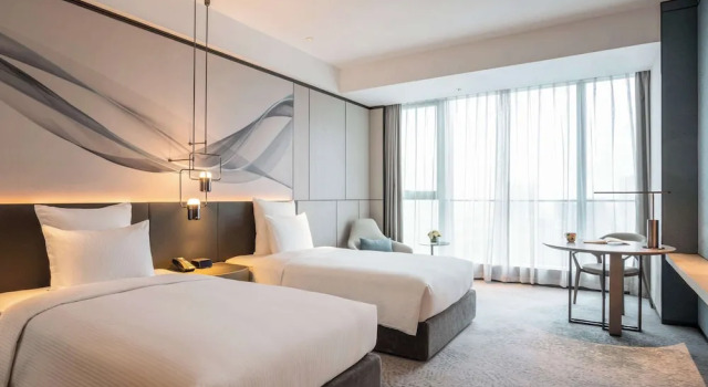 Luksusowy dwuosobowy pokój Pullman Jiaxing Pinghu Excellence