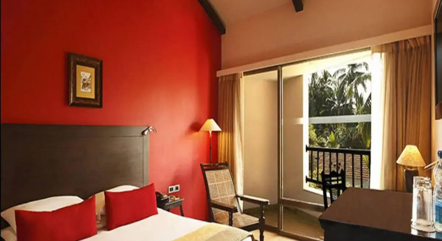 Двухместный номер Deluxe с балконом O Hotel Goa, Candolim Beach