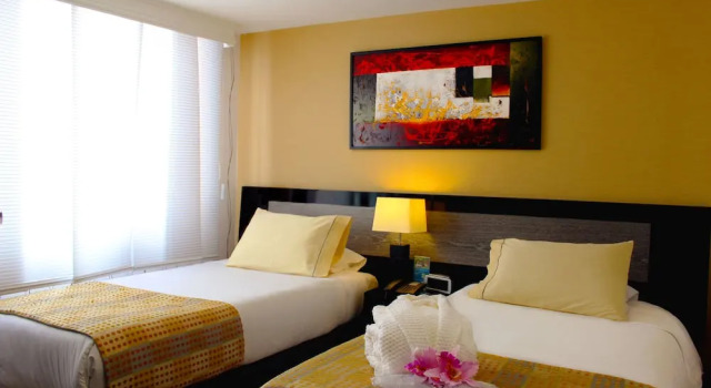 Двухместный номер Executive с балконом Hotel Bogota Expocomfort SPA- Embajada Americana - Corferias