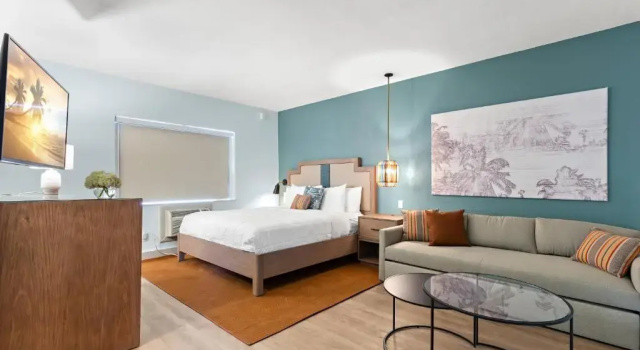 Двухместный номер Standard The Beachcomber St. Pete Beach Resort & Hotel