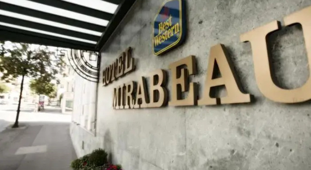 Номер Standard Дуплекс Hotel Mirabeau, BW Signature Collection, Lausanne