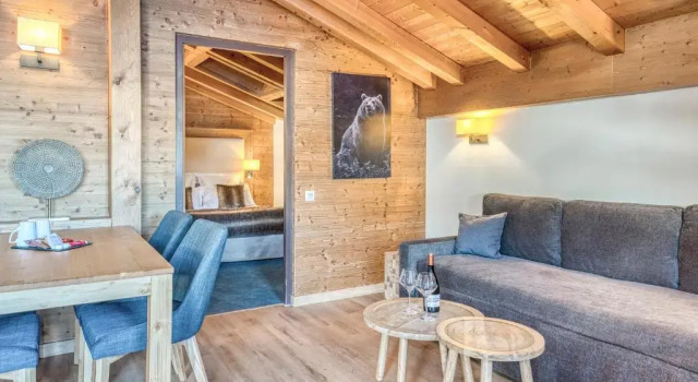 Люкс Мансарда Les Loges Blanches Megève